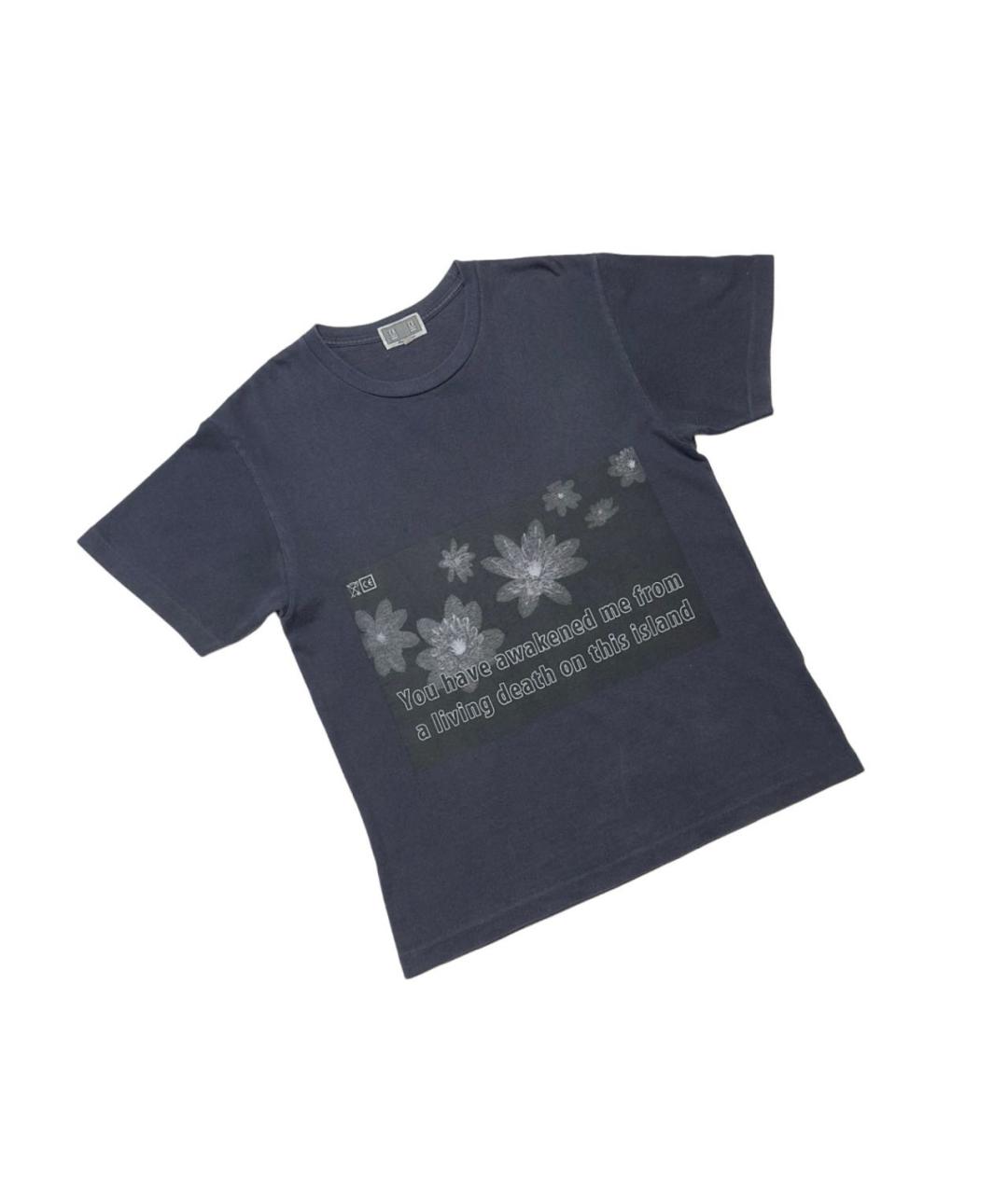 CAV EMPT Антрацитовая хлопковая футболка, фото 5