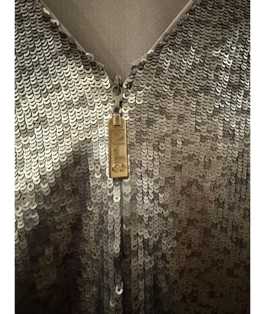 ESCADA Серебряное повседневное платье, фото 3