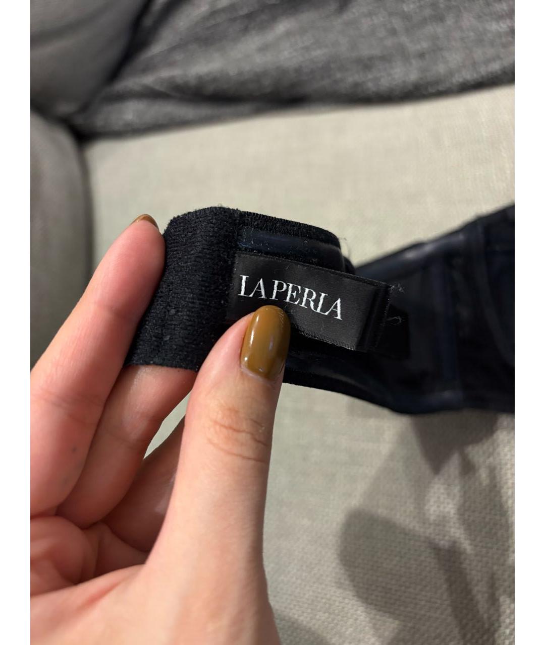 LA PERLA Черный бюстгалтеры, фото 2