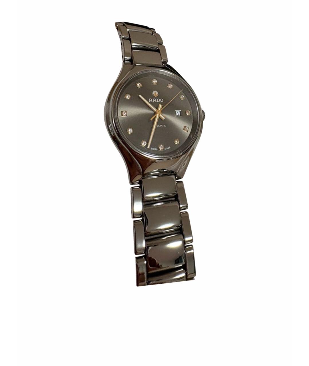 RADO Антрацитовые керамические часы, фото 1