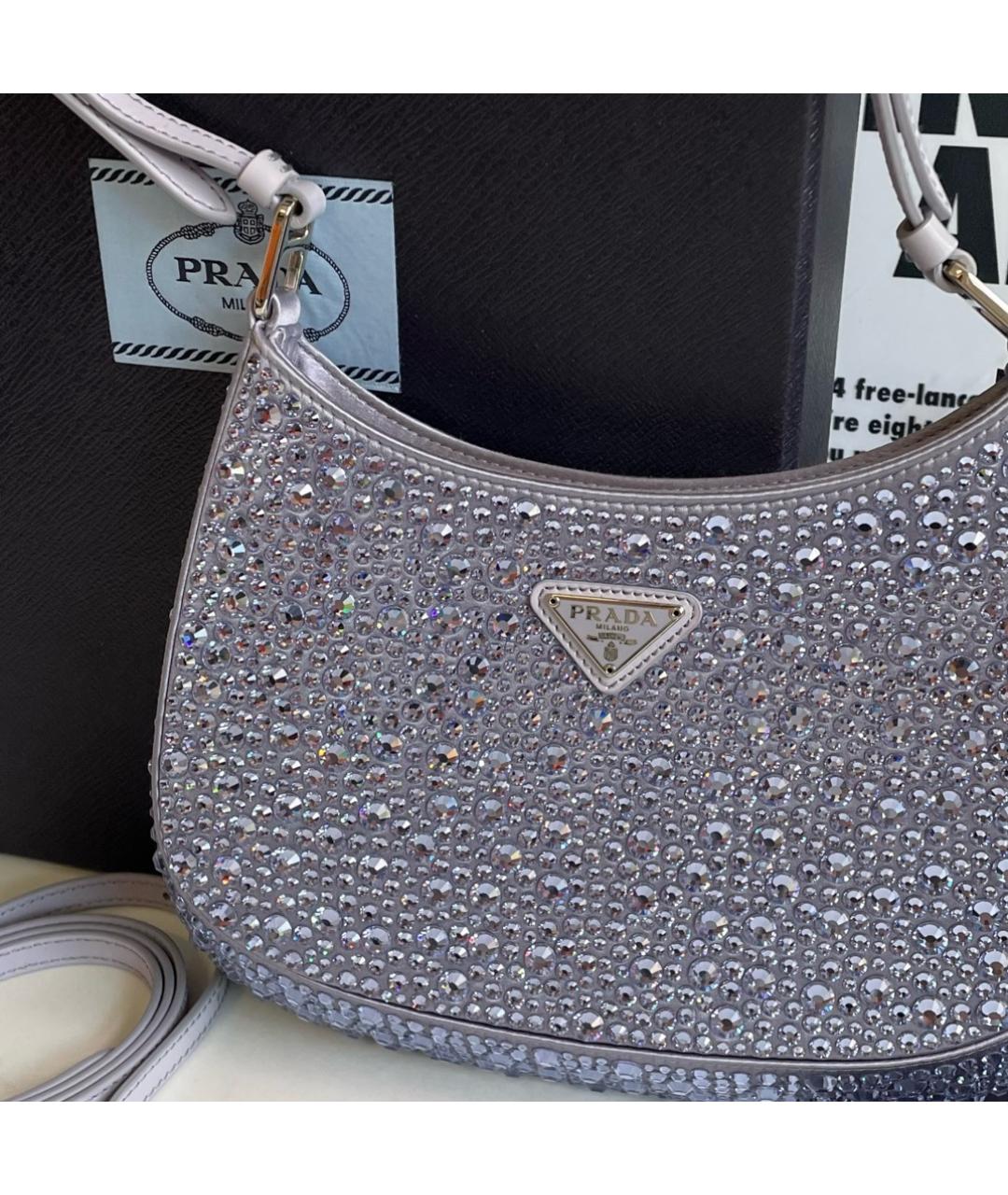 PRADA Фиолетовая сумка через плечо, фото 2