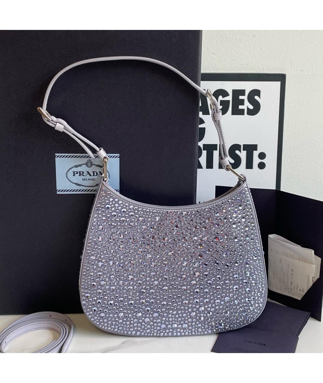 PRADA Фиолетовая сумка через плечо, фото 3