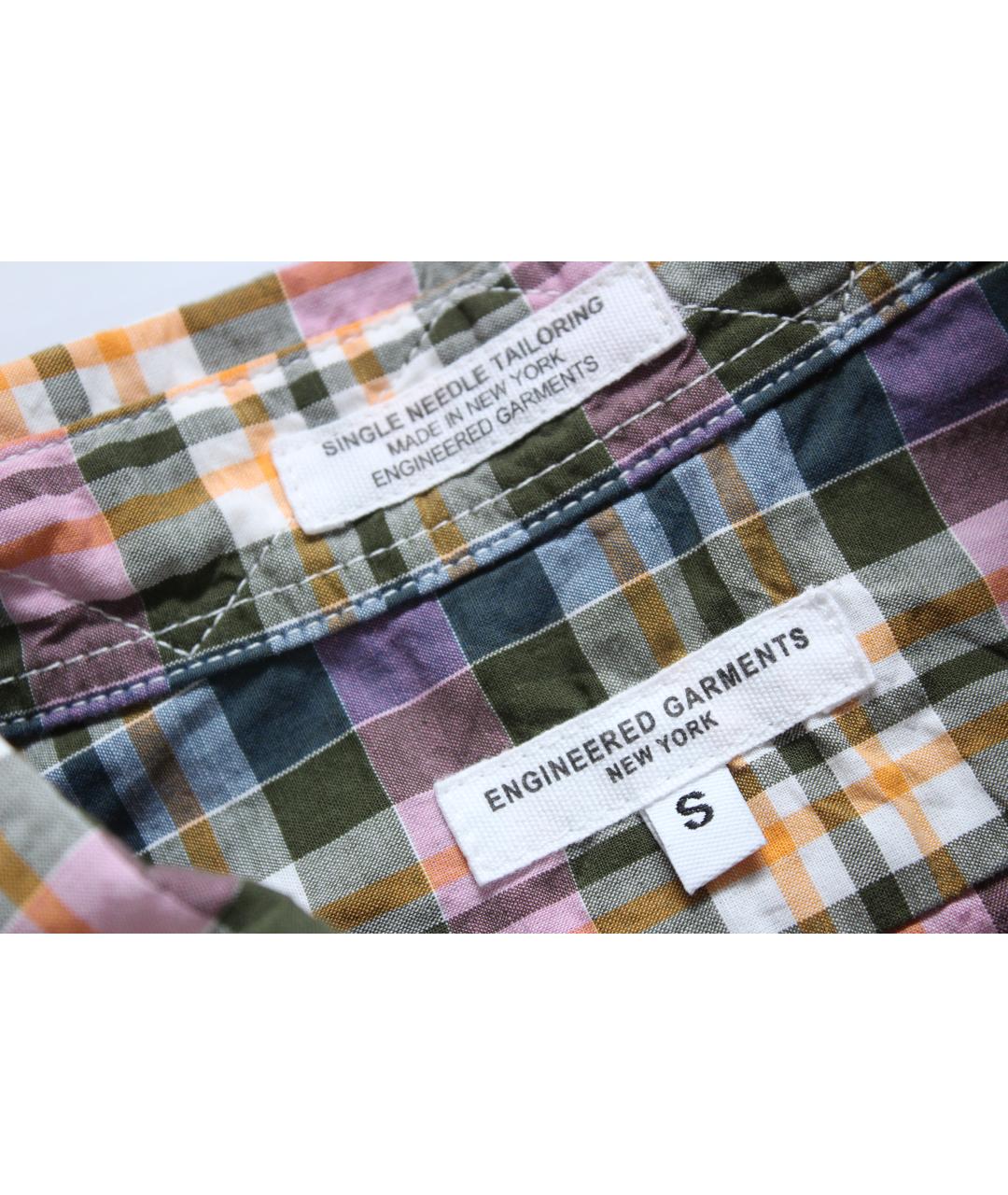 ENGINEERED GARMENTS Мульти хлопковая кэжуал рубашка, фото 6