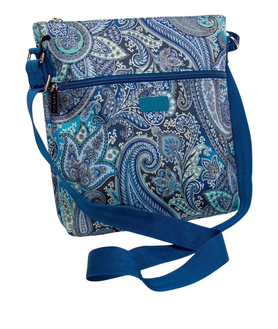 ETRO Синяя тканевая сумка через плечо, фото 1