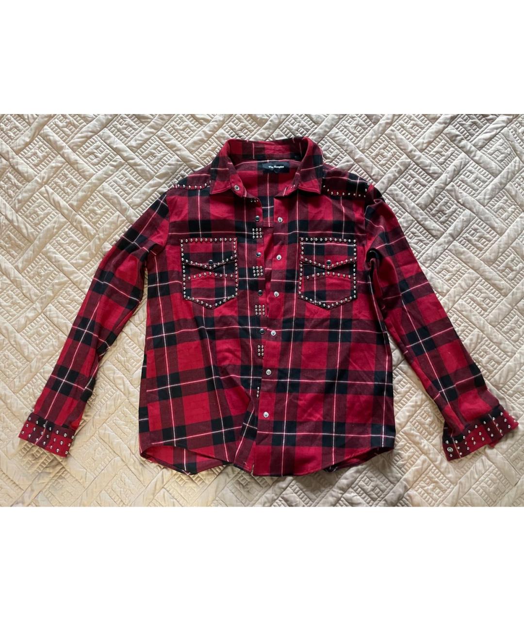 THE KOOPLES Красная хлопковая рубашка, фото 4