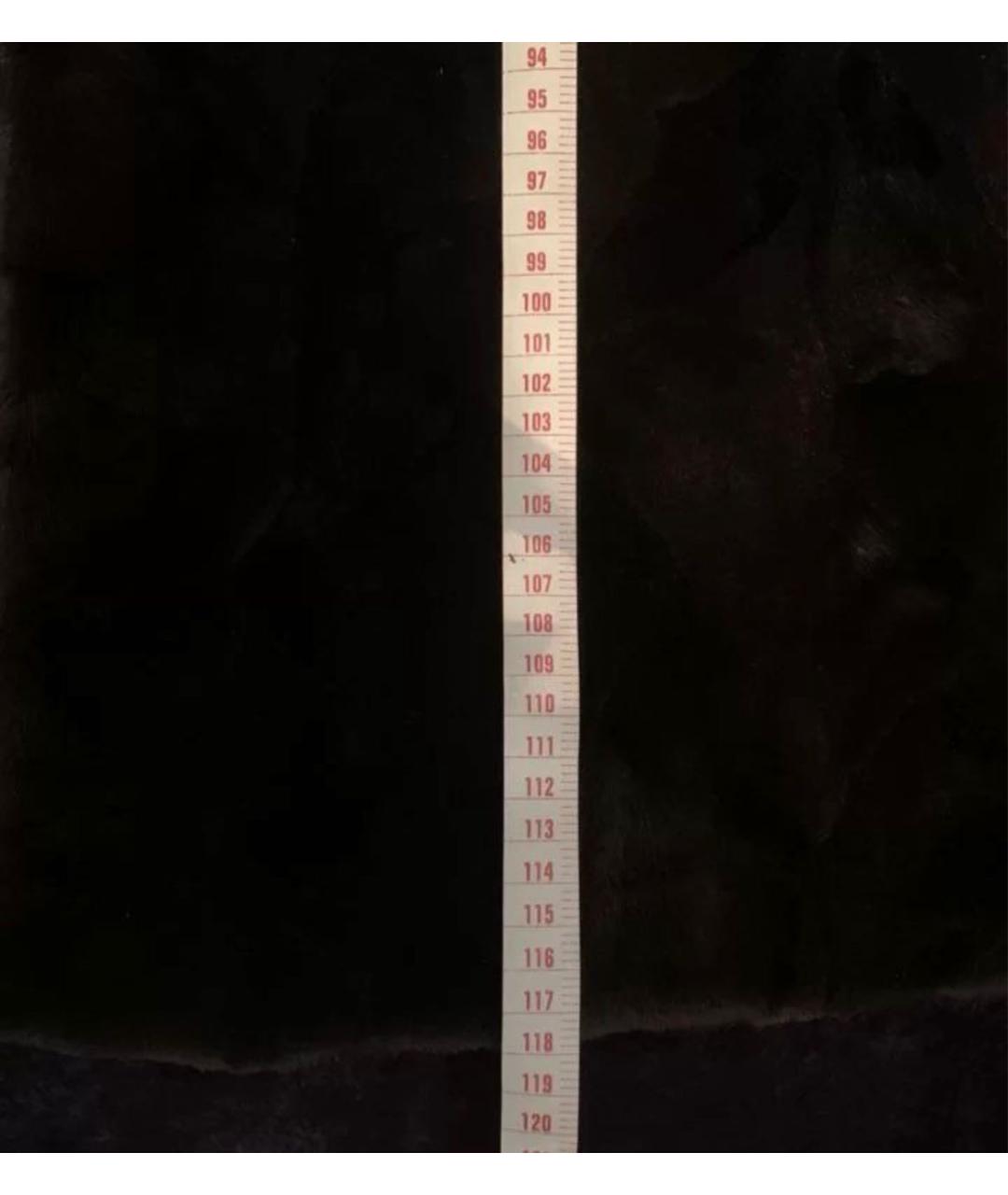 HERNO Коричневая меховая дубленка/шуба, фото 7