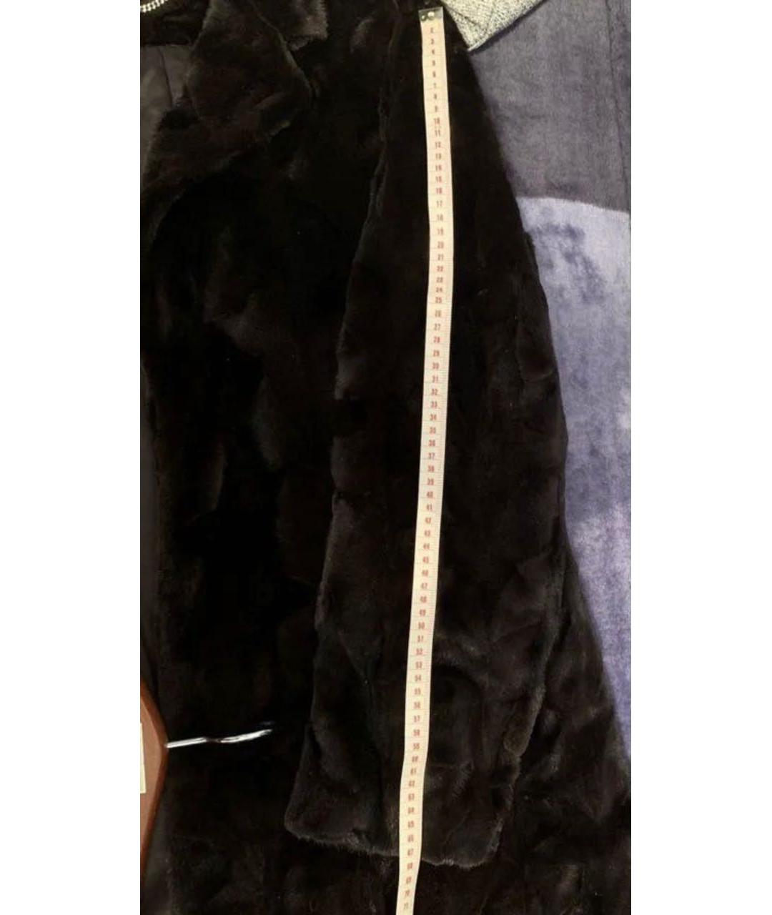 HERNO Коричневая меховая дубленка/шуба, фото 8