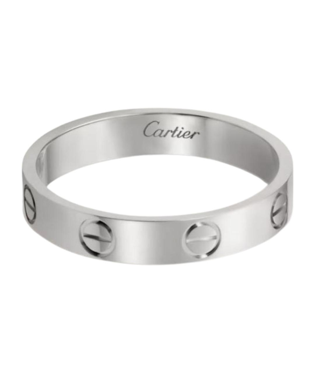 CARTIER Серебряное кольцо из белого золота, фото 1