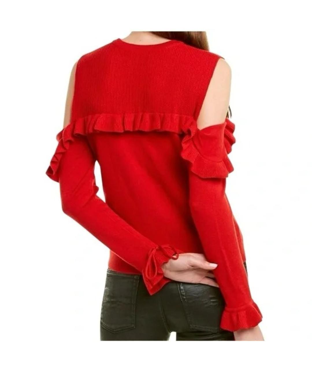 THE KOOPLES Красный шерстяной джемпер / свитер, фото 2