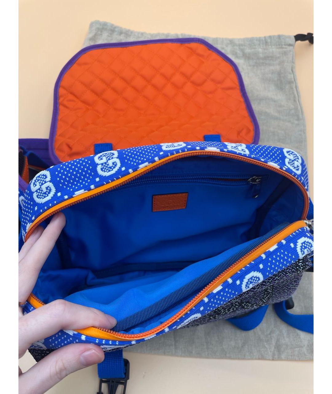 GUCCI Мульти тканевый рюкзак, фото 6