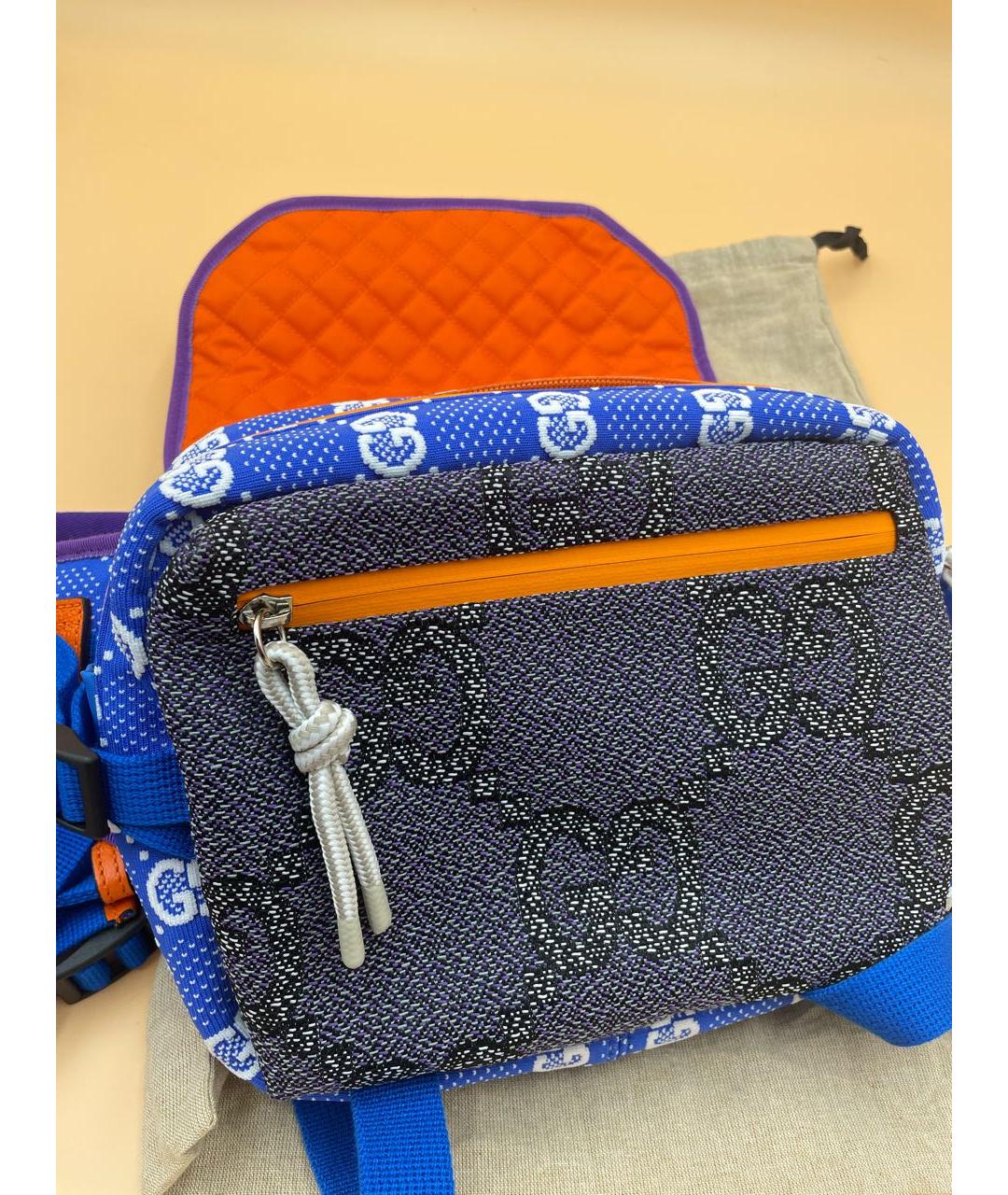 GUCCI Мульти тканевый рюкзак, фото 5