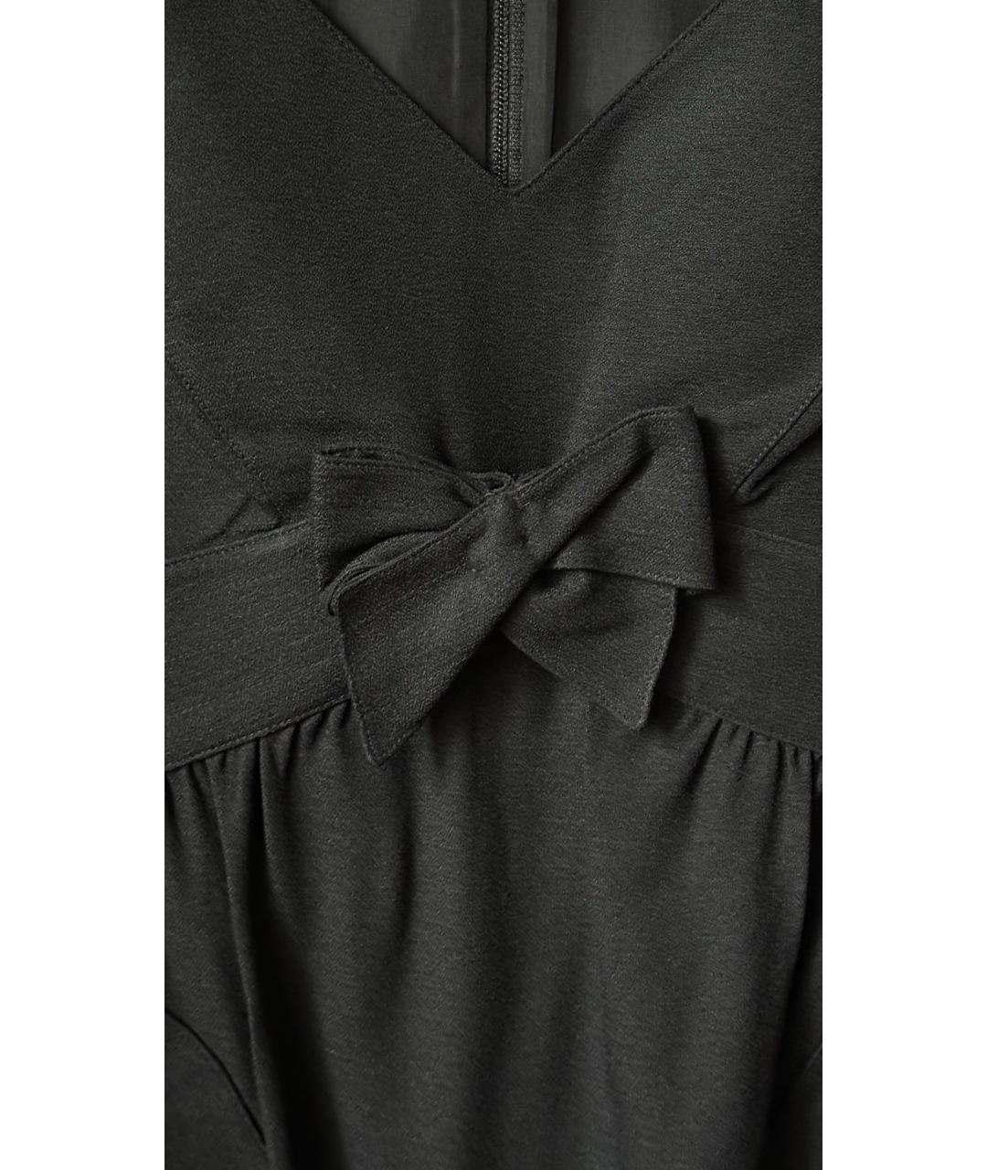 MUGLER Черное коктейльное платье, фото 5