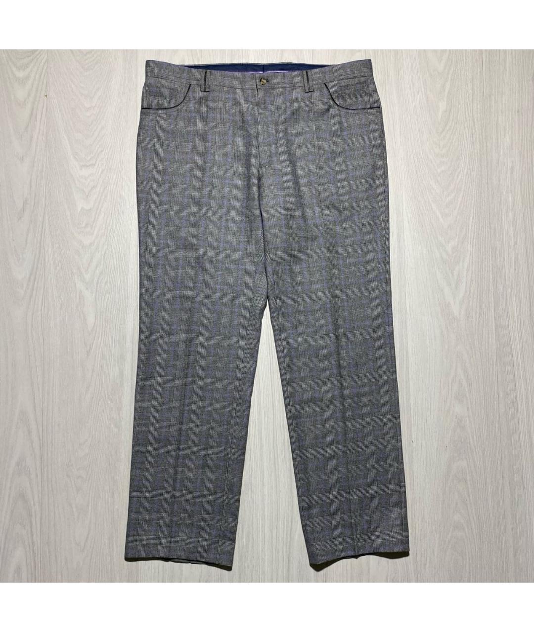 Castello d'Oro Серые повседневные брюки, фото 9