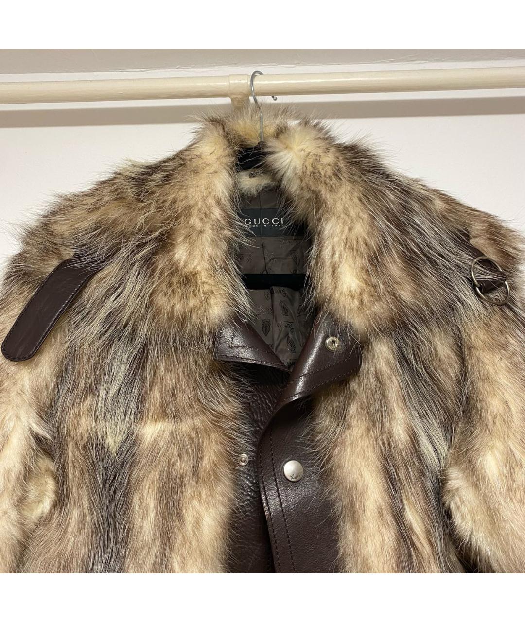 GUCCI Мульти меховая дубленка/шуба, фото 3