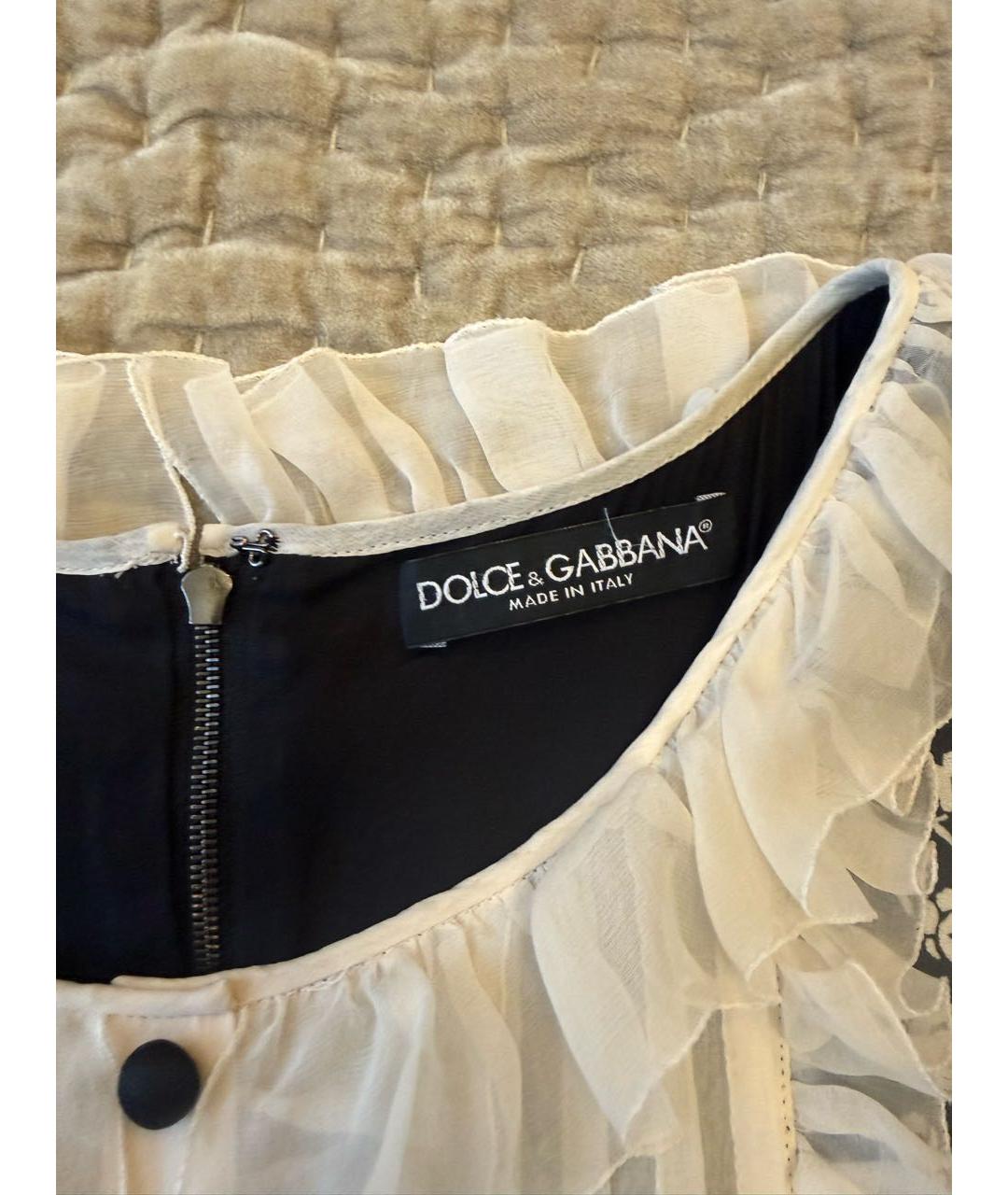 DOLCE&GABBANA Черное вискозное повседневное платье, фото 3