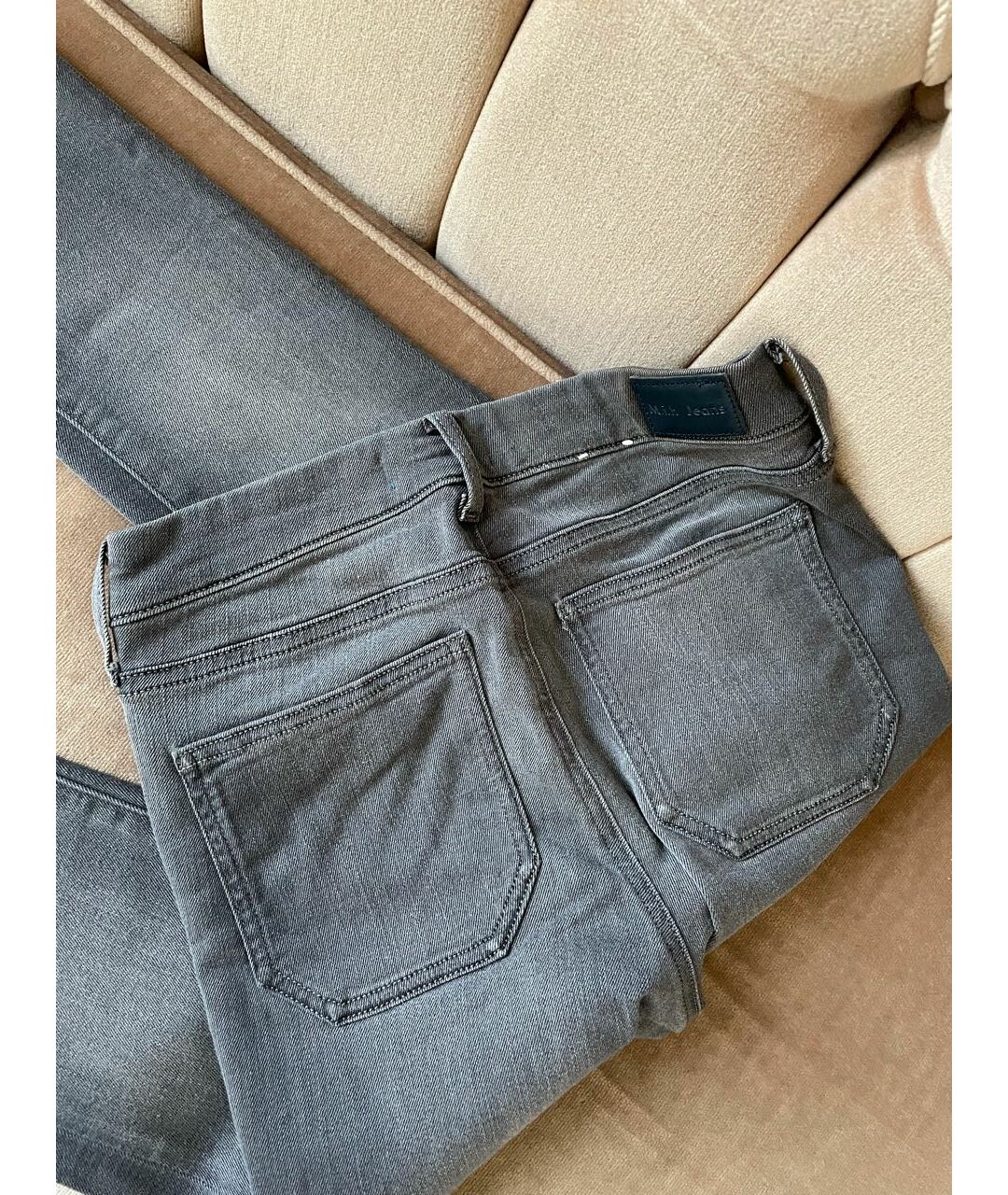 MIH JEANS Антрацитовые джинсы слим, фото 3