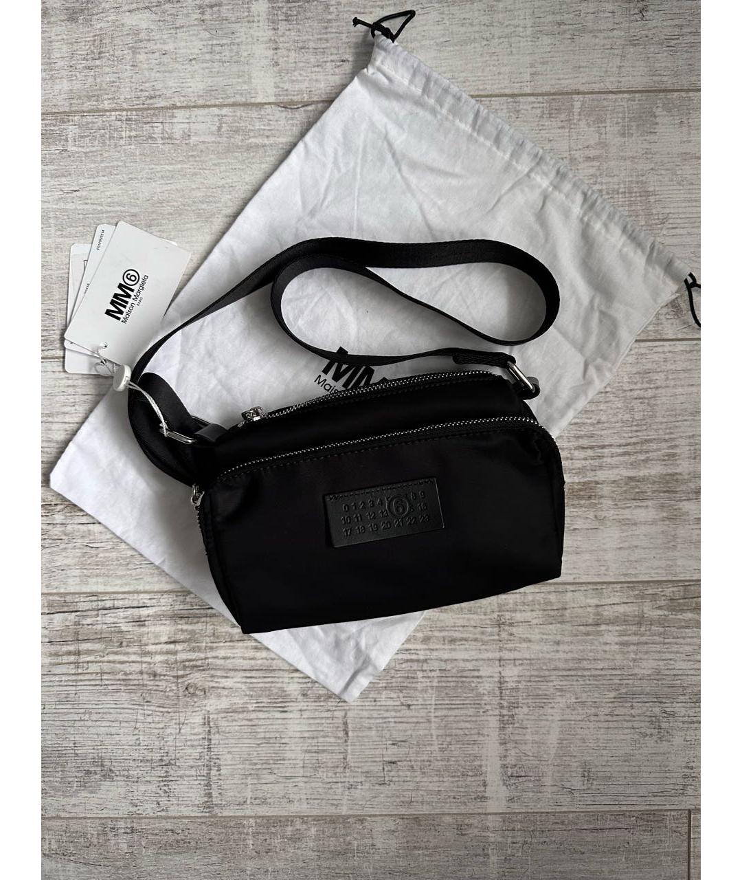 MM6 MAISON MARGIELA Черная сумка через плечо, фото 9