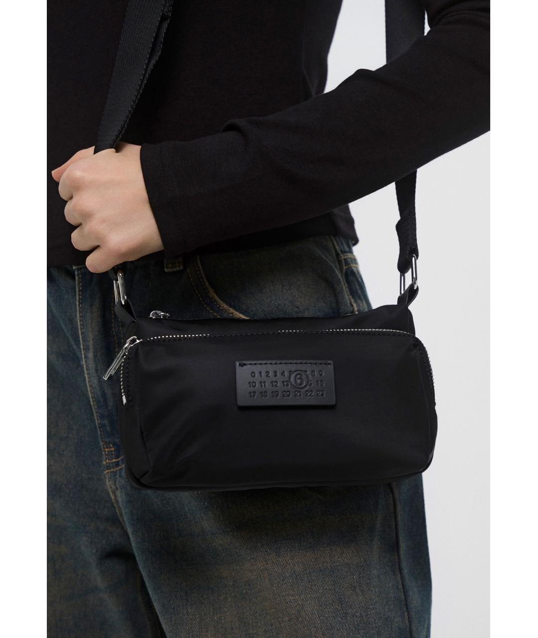 MM6 MAISON MARGIELA Черная сумка через плечо, фото 7