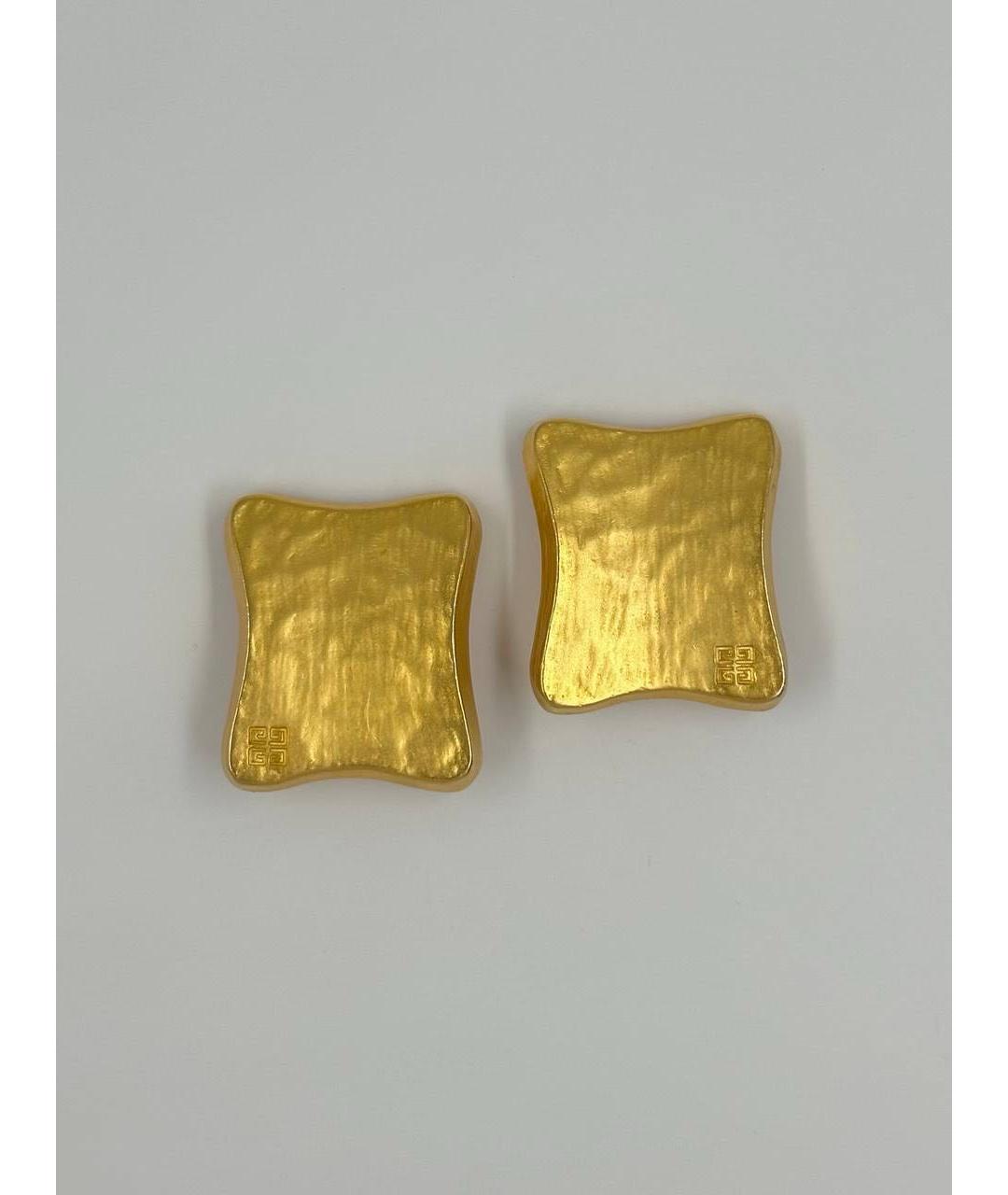 GIVENCHY Золотые позолоченные клипсы, фото 8