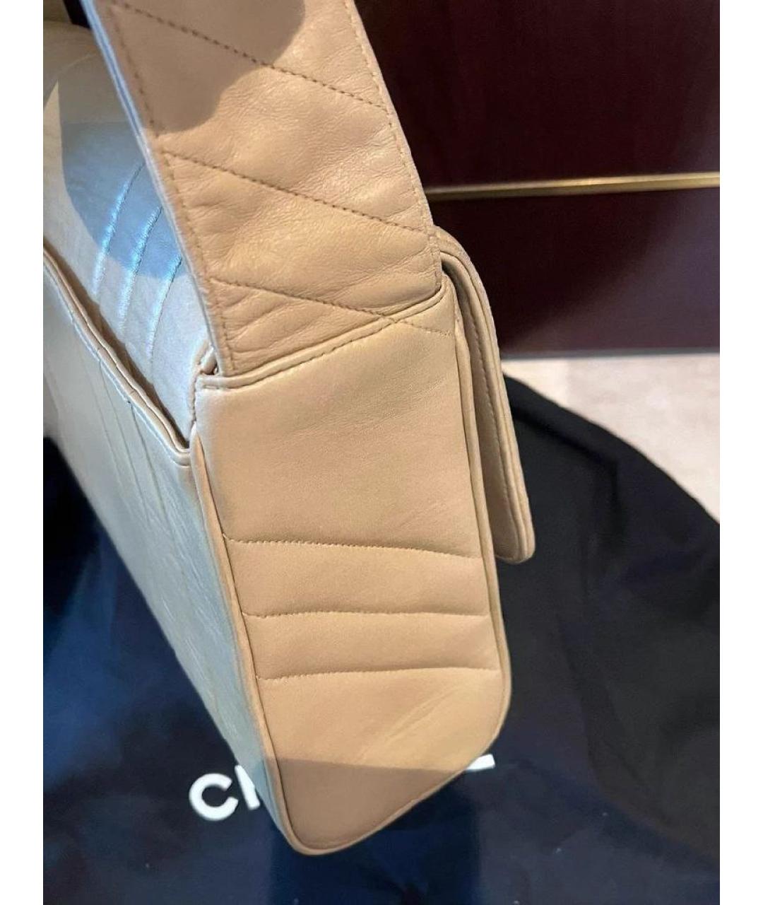 CHANEL Кожаная сумка через плечо, фото 5