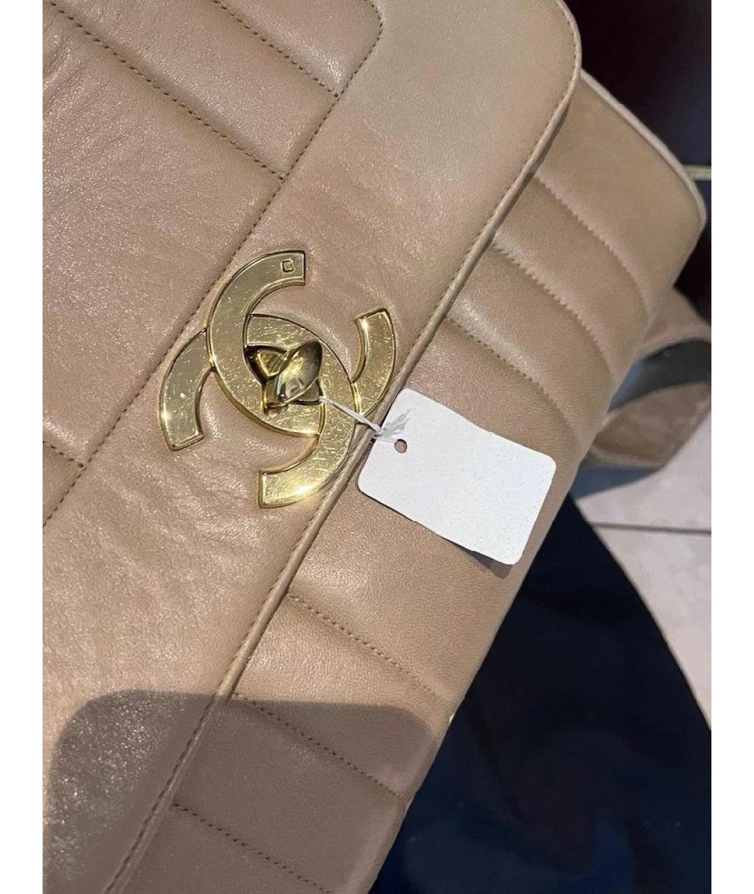 CHANEL Кожаная сумка через плечо, фото 3