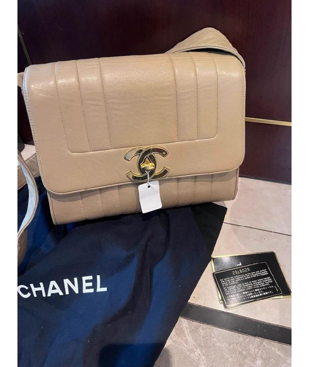 CHANEL Кожаная сумка через плечо, фото 9