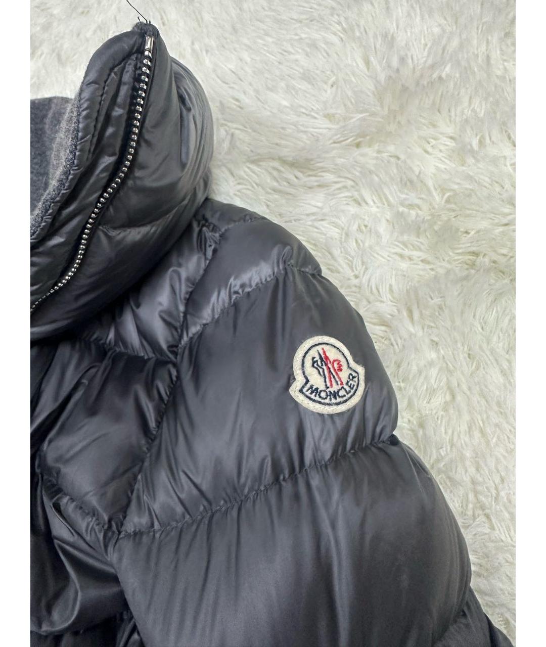 MONCLER Антрацитовая куртка, фото 8