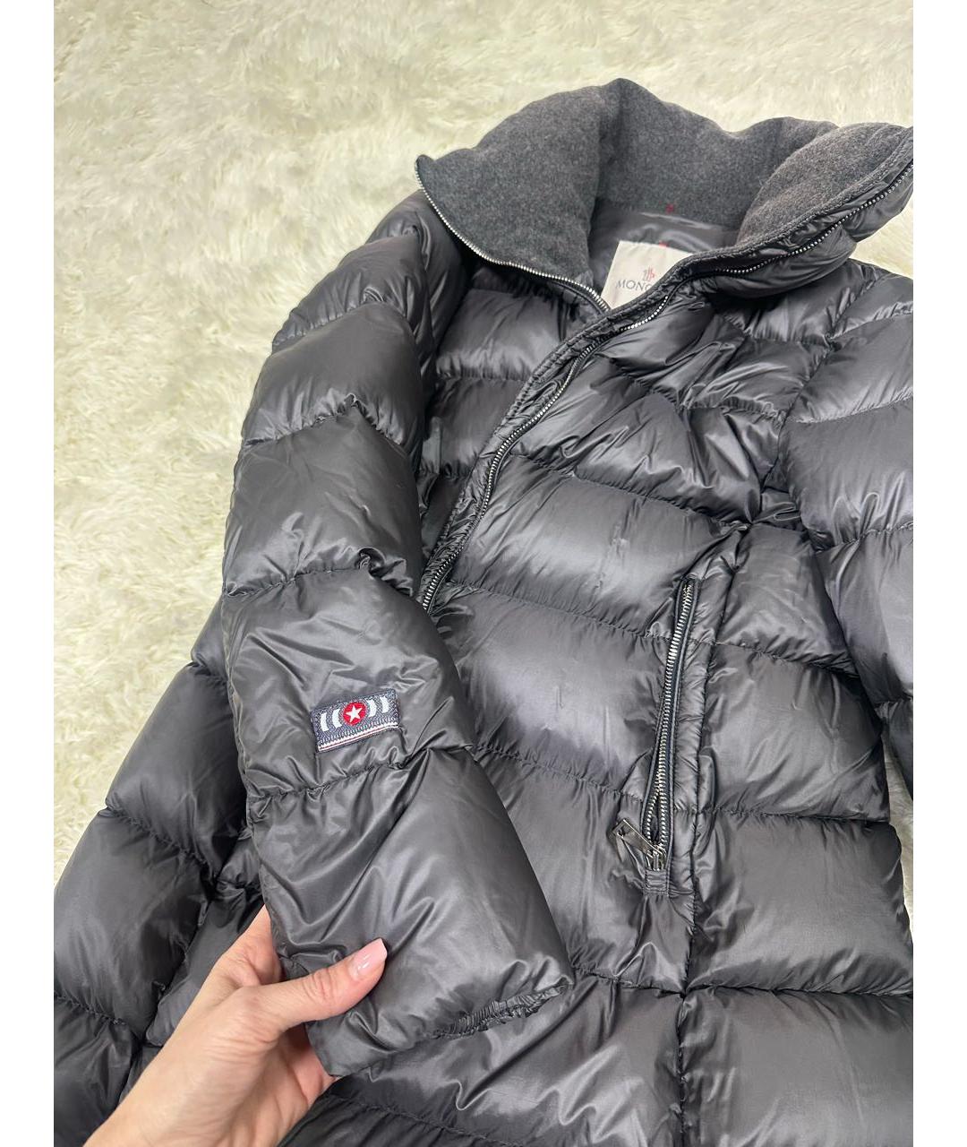 MONCLER Антрацитовая куртка, фото 6