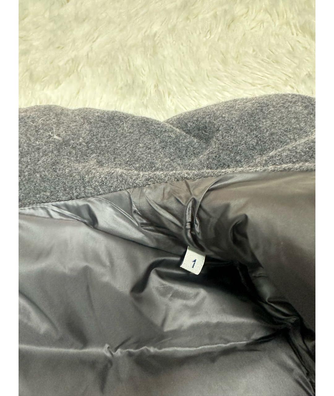 MONCLER Антрацитовая куртка, фото 7