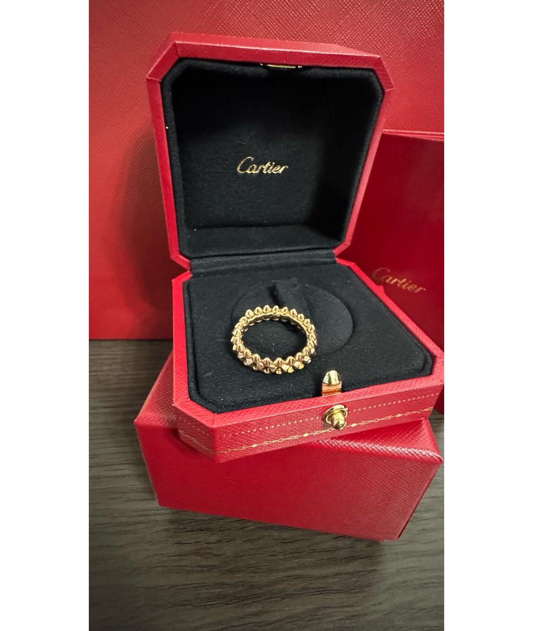 CARTIER Золотое кольцо из розового золота, фото 6