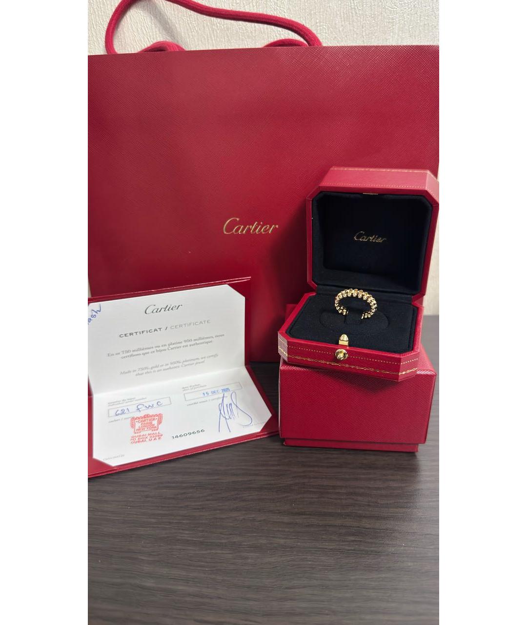 CARTIER Золотое кольцо из розового золота, фото 3