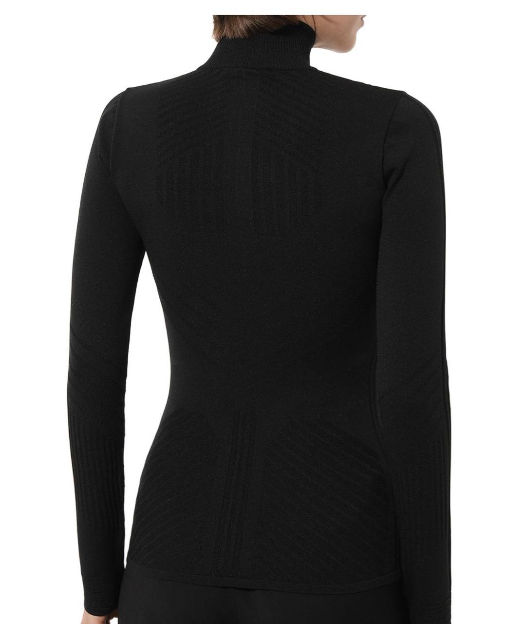 PRADA Черная полиамидовая водолазка, фото 2