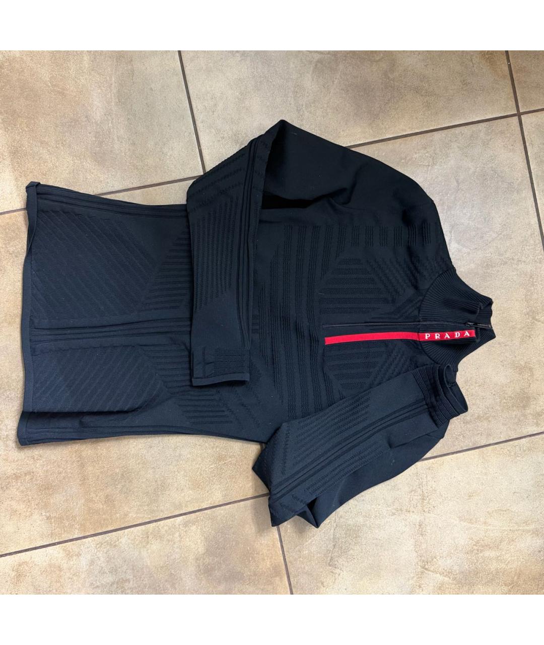 PRADA Черная полиамидовая водолазка, фото 6