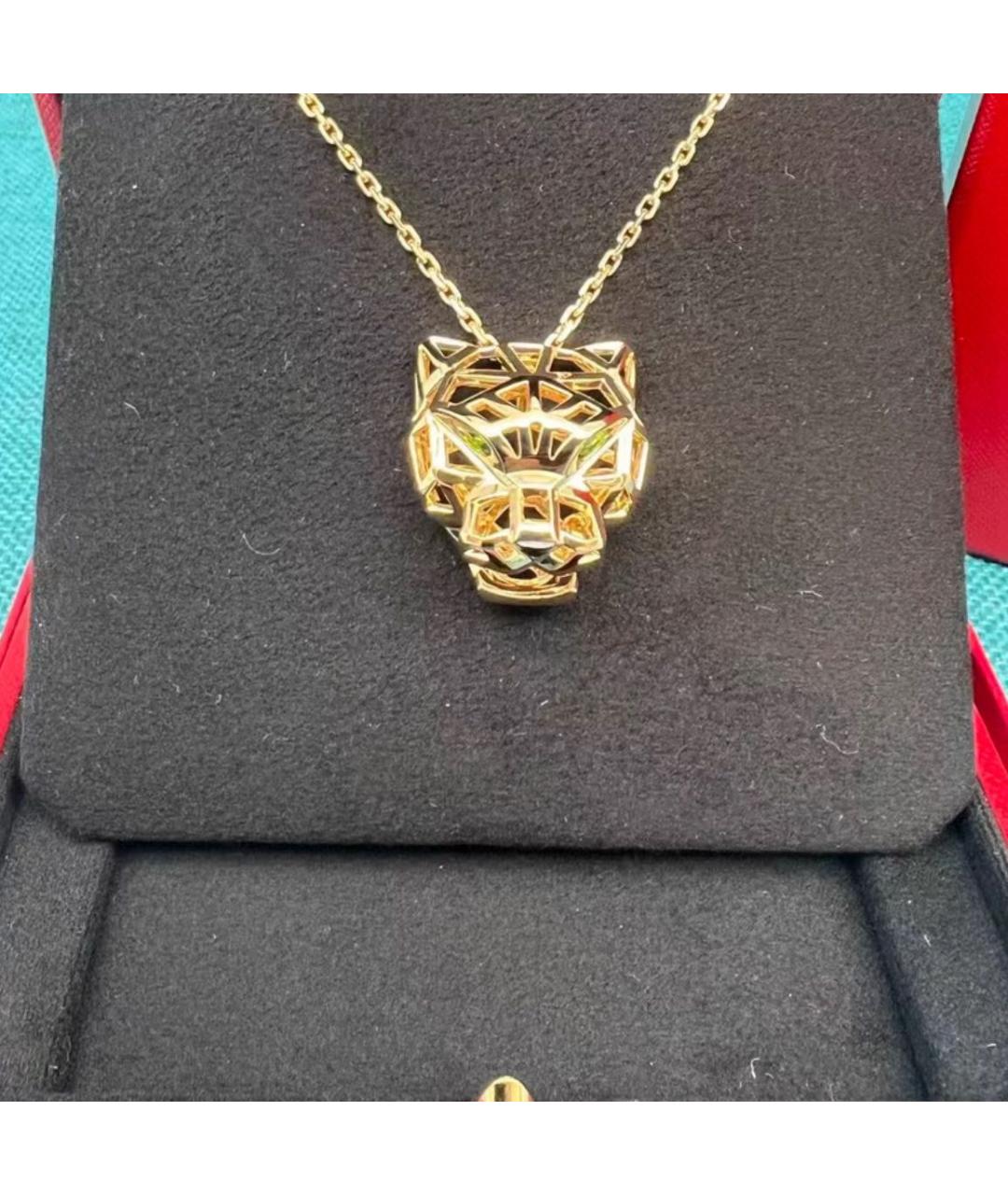 CARTIER Золотое колье из желтого золота, фото 3