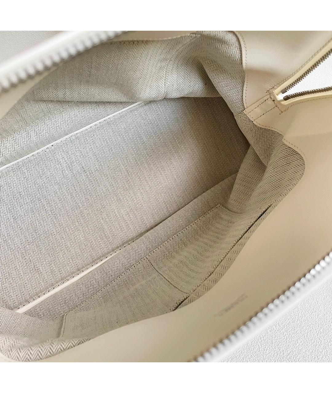 HERMES Черная деним сумка с короткими ручками, фото 7