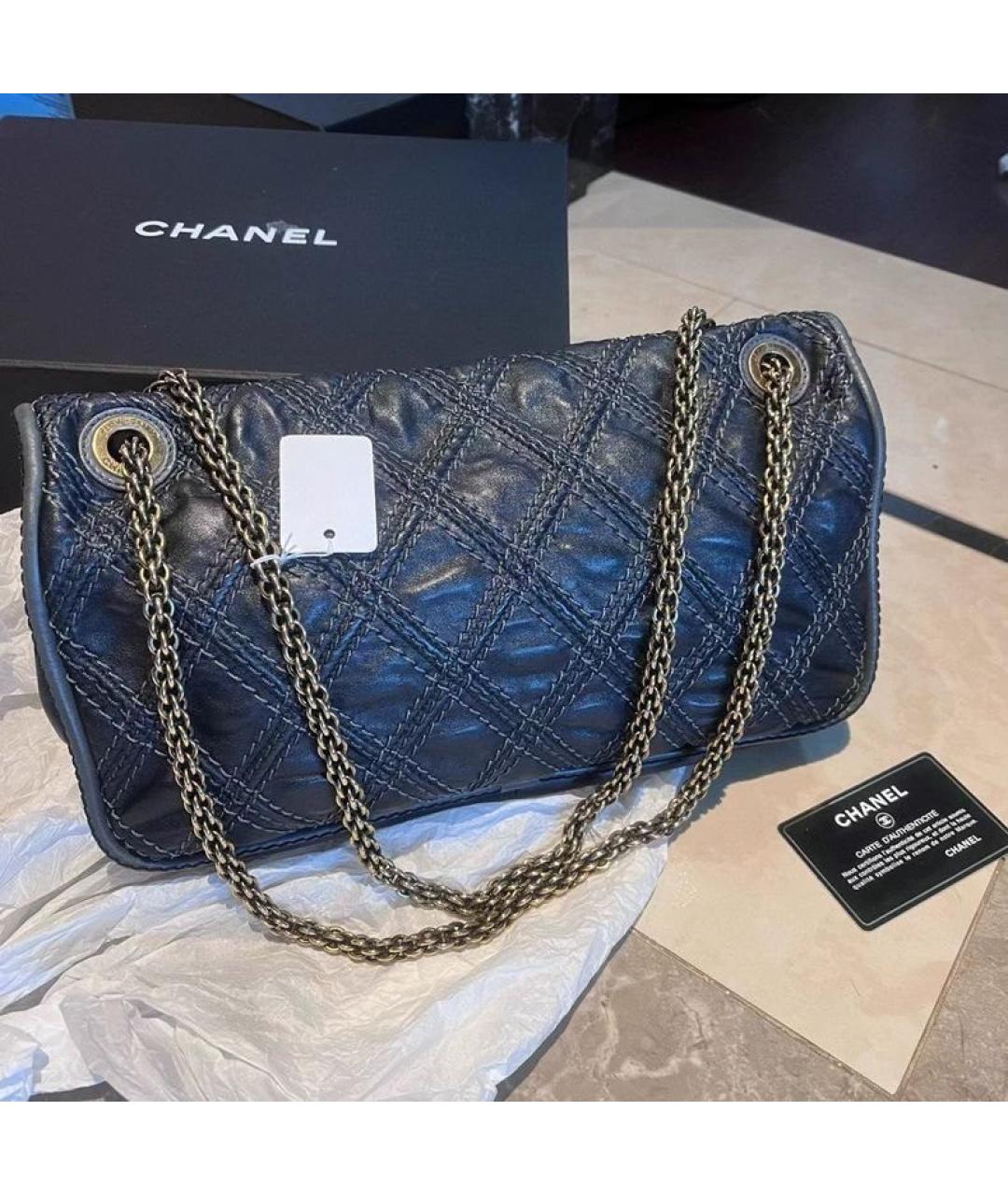 CHANEL Кожаная сумка через плечо, фото 6