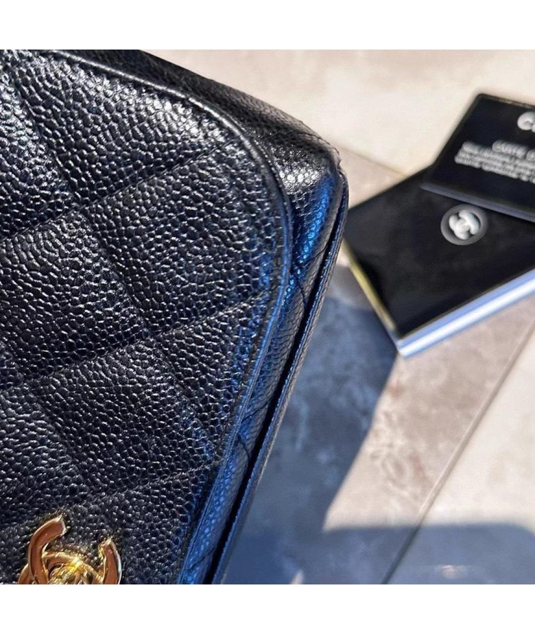 CHANEL Кожаная сумка через плечо, фото 3