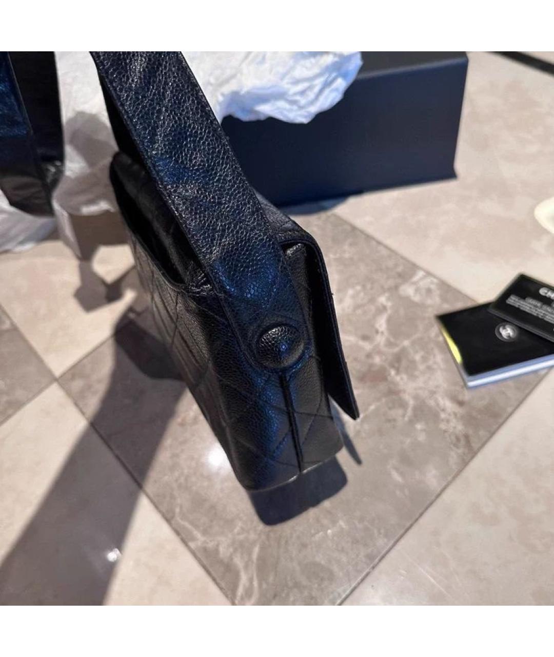 CHANEL Кожаная сумка через плечо, фото 4