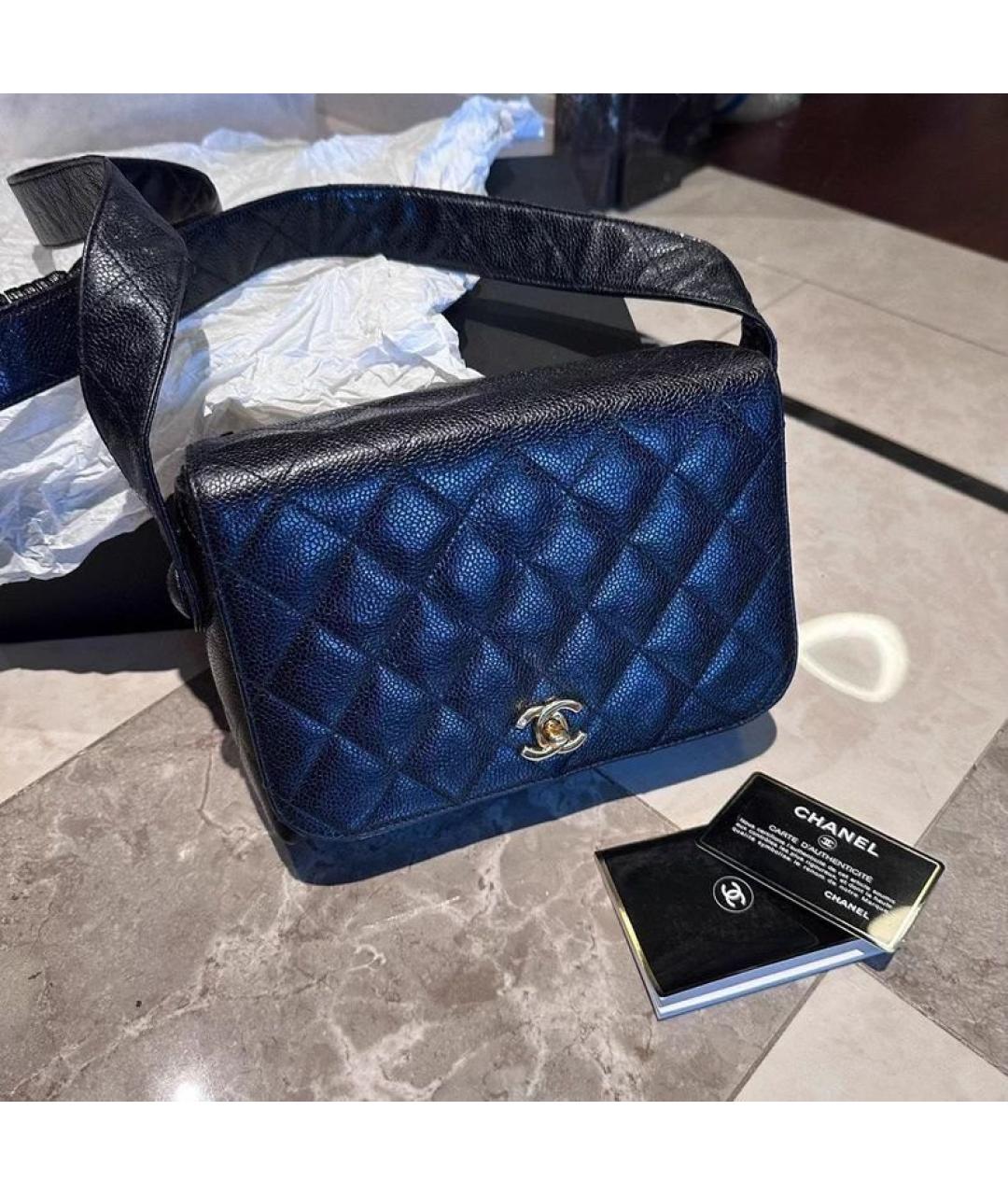 CHANEL Кожаная сумка через плечо, фото 9