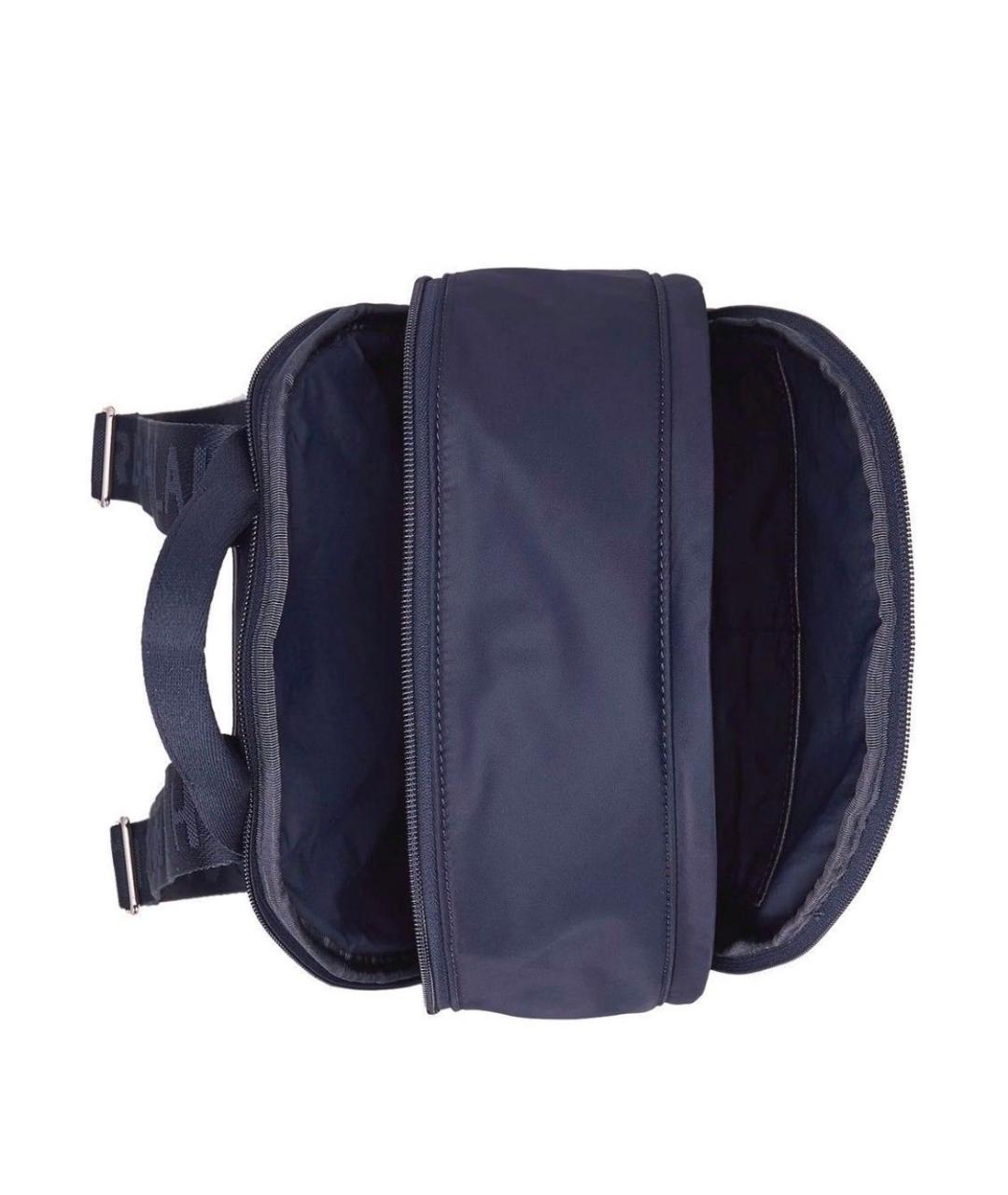 RALPH LAUREN Темно-синий тканевый рюкзак, фото 2