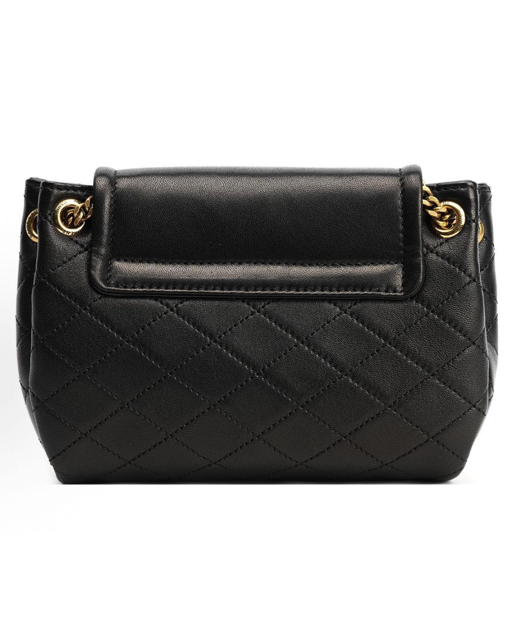 SAINT LAURENT Черная кожаная сумка через плечо, фото 3