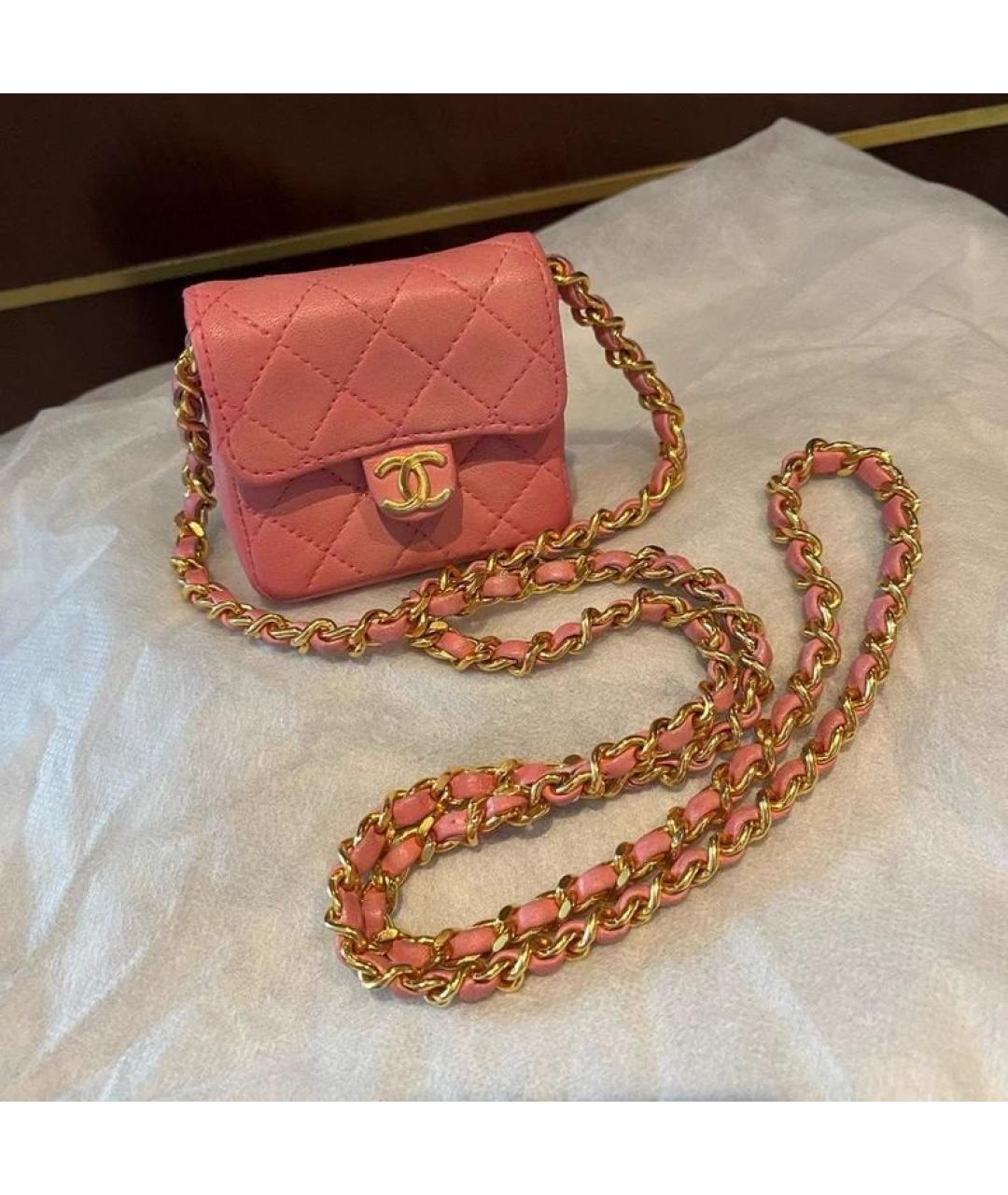 CHANEL Кожаная сумка через плечо, фото 10