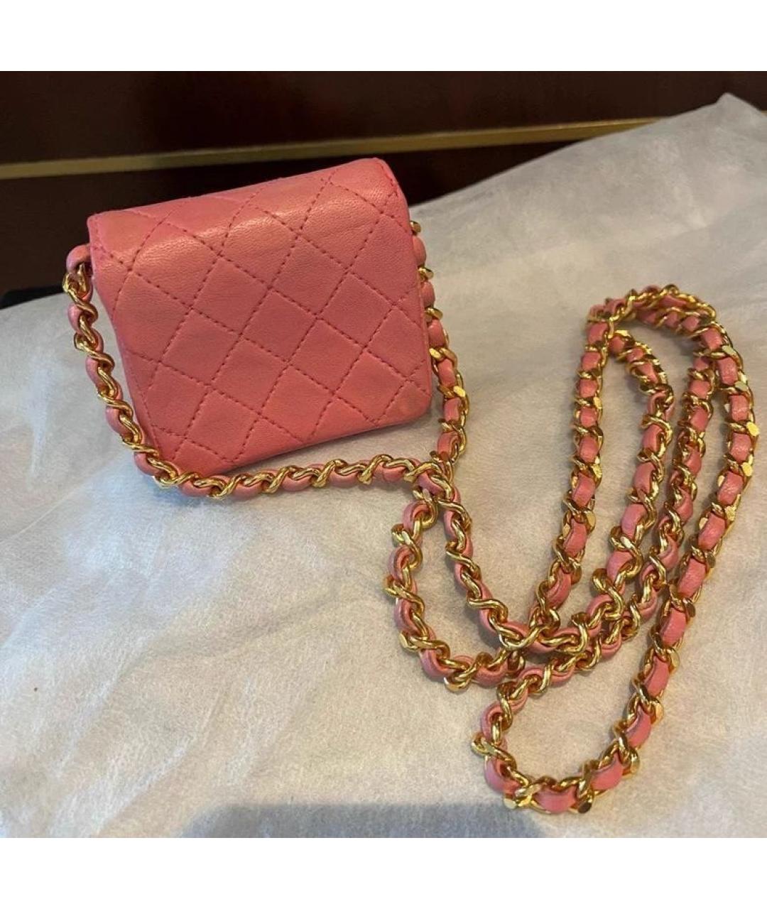 CHANEL Кожаная сумка через плечо, фото 7