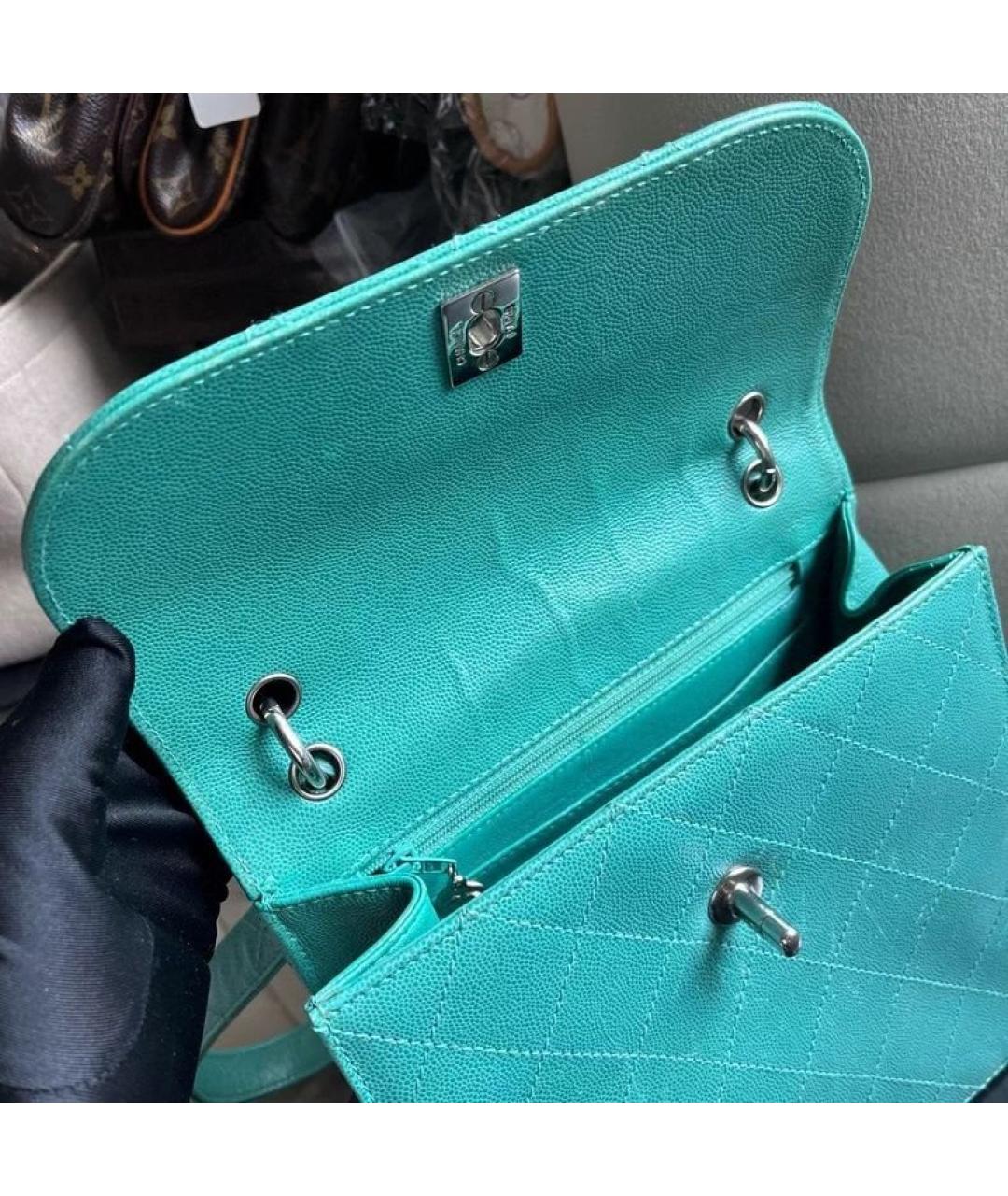 CHANEL Кожаная сумка через плечо, фото 9