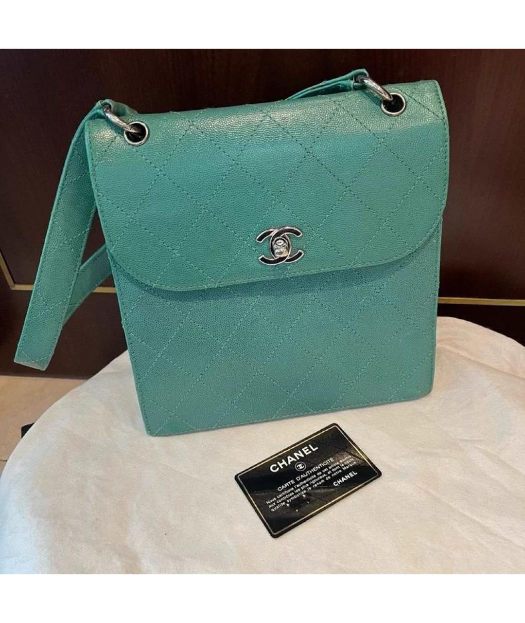 CHANEL Кожаная сумка через плечо, фото 10