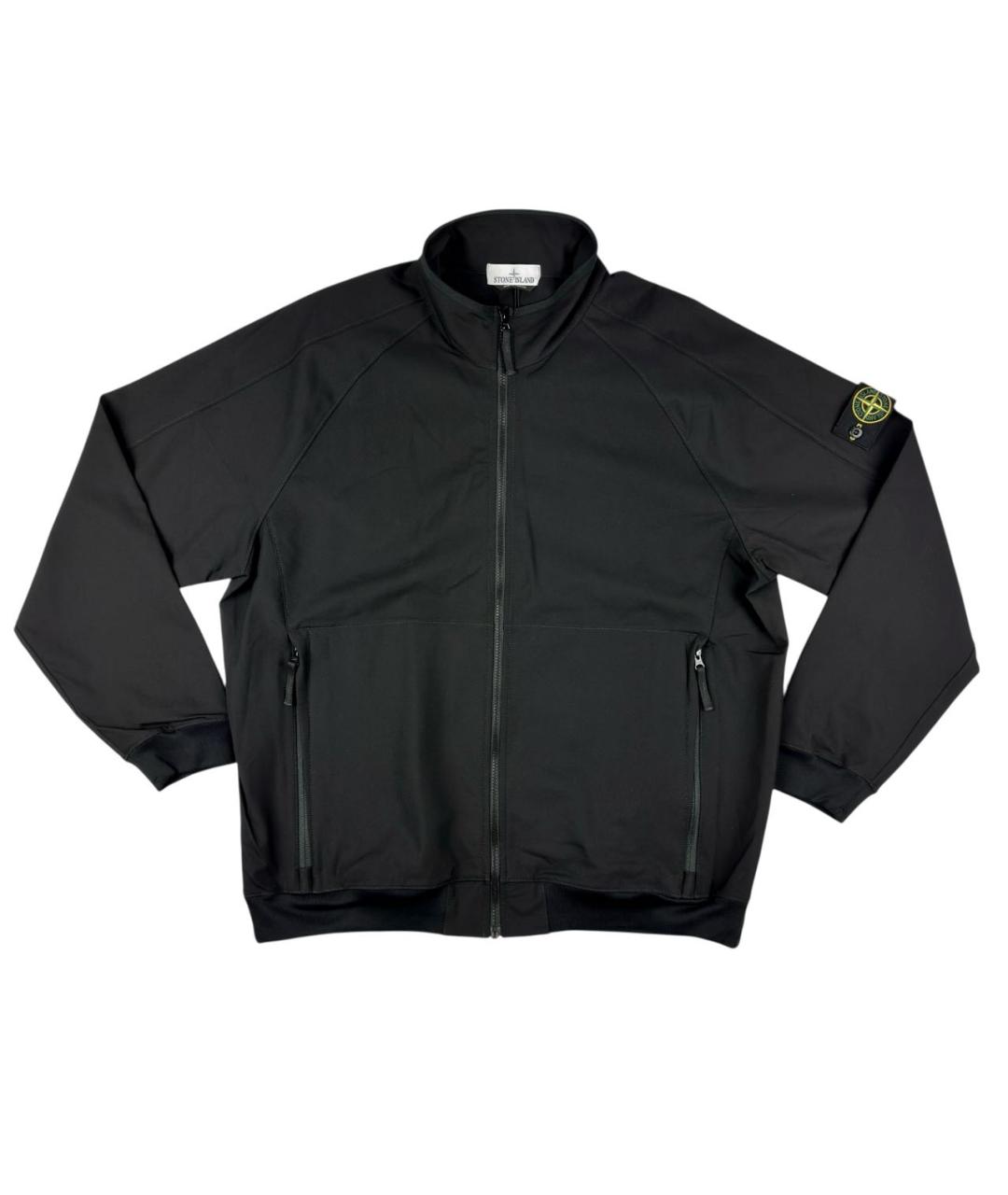 STONE ISLAND Черная полиамидовая куртка, фото 8