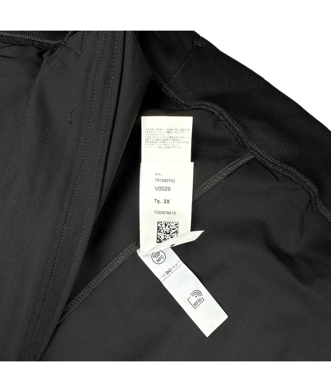 STONE ISLAND Черная полиамидовая куртка, фото 6