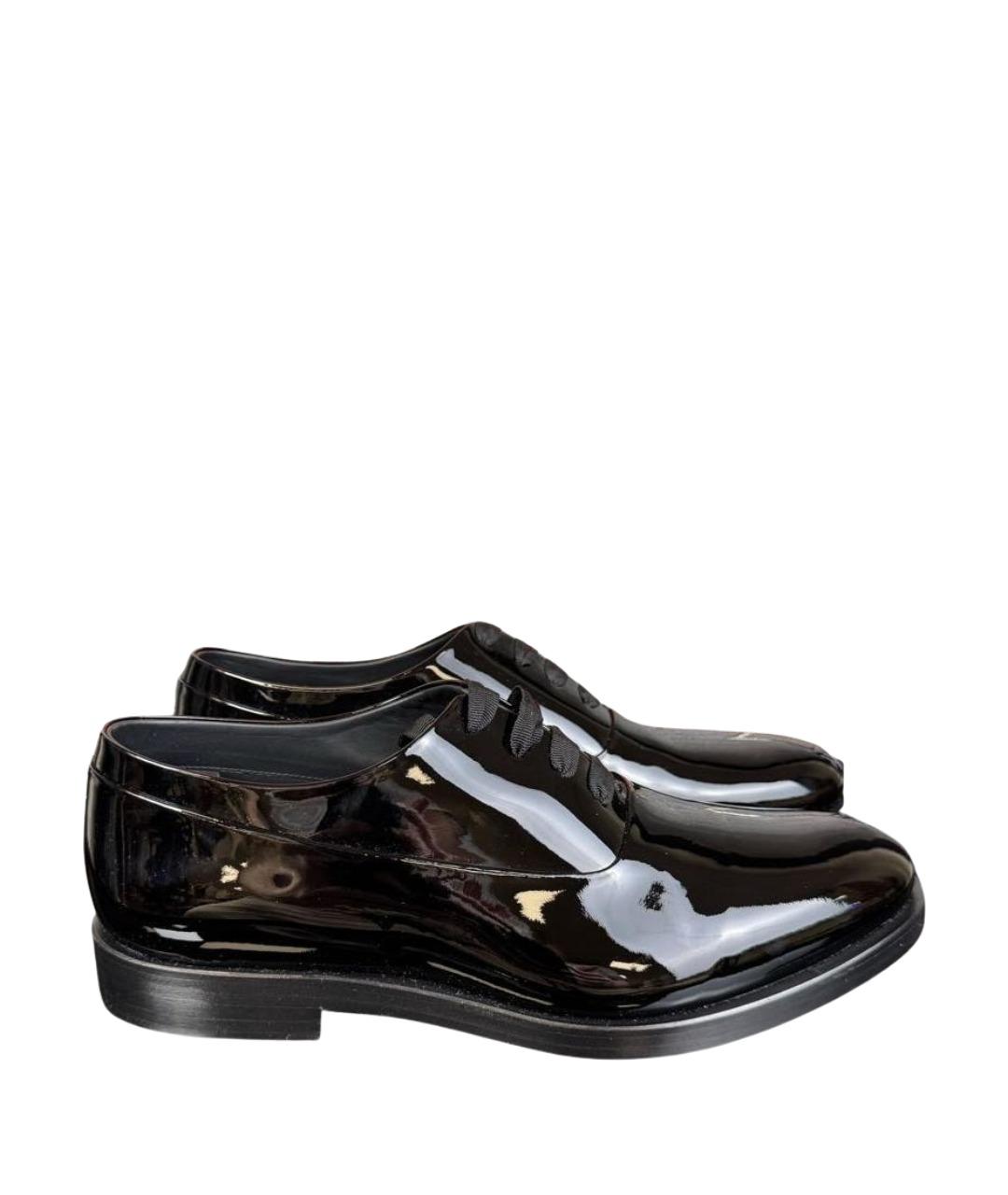 VALENTINO Черные туфли из лакированной кожи, фото 1