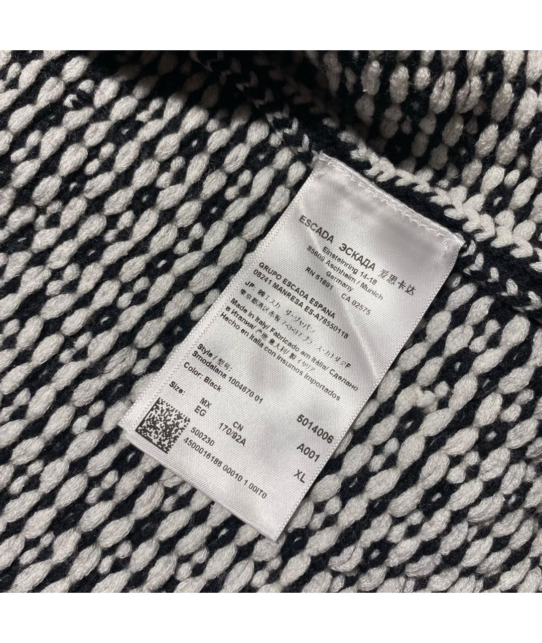ESCADA Серый полиамидовый кардиган, фото 7