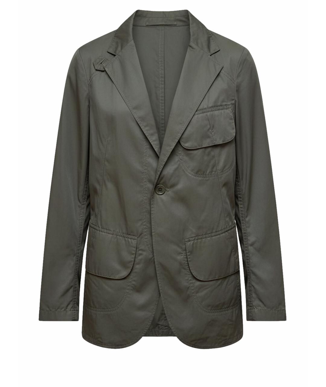 JIL SANDER Хаки жакет/пиджак, фото 1
